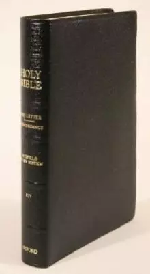 KJV Old Scofield Study Bible Classic Edition Leather Black