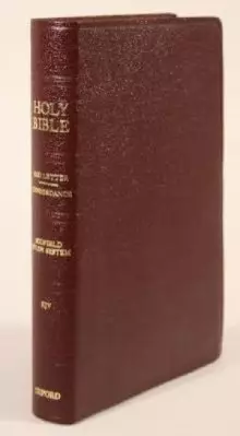 KJV Old Scofield Study Bible Classic Edition Burgundy 