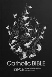 ESV-CE Catholic Bible, Black, Hardback, Anglicized Standard Edition, Maps