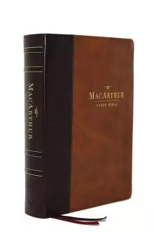 MacArthur ESV Study Bible, Brown, Leather, 2nd Edition, Study Notes, Maps, Charts, Diagrams, Outline of Systematic Theology, Cross-References, Concordance, Bible Reading Plans, Chronology, Section Introductions