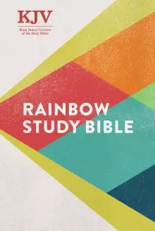 KJV Rainbow Study Bible, Hardcover