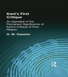 Kant\'s First Critique