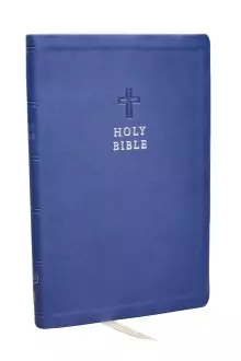 KJV Holy Bible: Value Ultra Thinline, Blue Leathersoft, Red Letter, Comfort Print: King James Version
