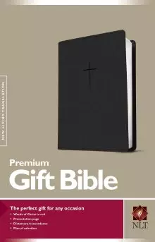 NLT Premium Gift Bible Black