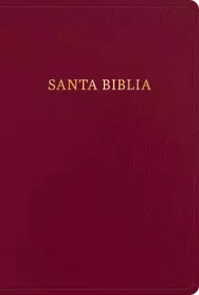 RVR 1960 Biblia letra gigante, borgoña, imitación piel (2023 ed.)