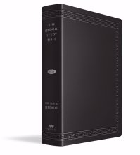 The Jeremiah Study Bible, NKJV Large Print Edition, Black LeatherLuxe