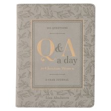 Journal-Prompted Q & A-Taupe (3 Year)
