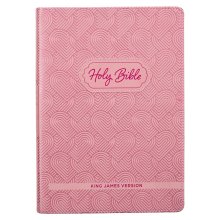 KJV Bible Kid Edition Faux Leather, Light Pink