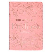 Devotional 100 Acts of Kindness Faux Leather