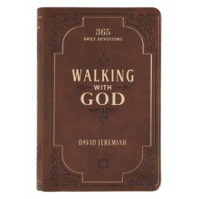 Walking with God Faux Leather Devotional