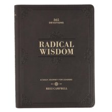 Devotional Radical Wisdom Faux Leather