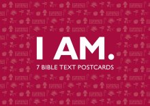 I AM Bible Text Postcards