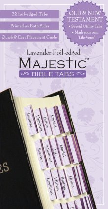 Bible Tabs Traditional Lavender