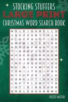 Stocking Stuffers Large Print Christmas Word Search Puzzle Book