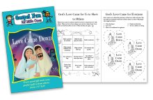 Love Came Down Gospel Fun for Little Ones Activity Book (Pack of 12)