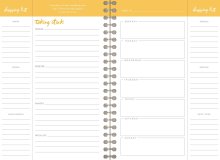 Meal Planner-12 Month (Undated)