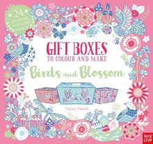 Gift Boxes To Colour And Make: Birds And Blossom