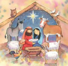 In the Stable Charity Christmas Cards - Pack of 10