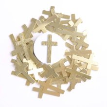 Blank Gold Pocket Cross - Pack of 200