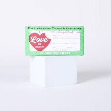 Offering Envelope Cheerful Heart Pack of 100