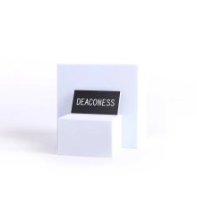 Badge Engraved Deaconess Black Magnet