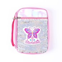 Cherished Sequin Bible Cover - Large