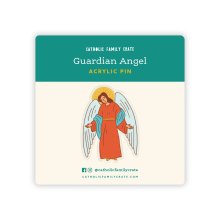 Guardian Angel Pin Badge
