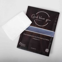 Tissues - God Bless You Dark Grey (Pack of 12)