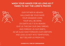 Wash Hands Prayer (COVID-19)