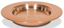 Stacking Bread Plate - Stainless Steel Copper Finish. 26cm diam. Not compatible with Artistic aluminium trays