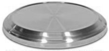 Stackable Bread Plate Base - Stainless Steel Brushed Finish.  Not compatible with Artistic aluminium trays etc.