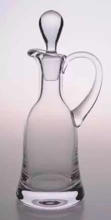 Bell Shaped Glass Cruet with Stopper