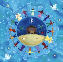 Peace on Earth Charity Christmas Cards Pack of 10
