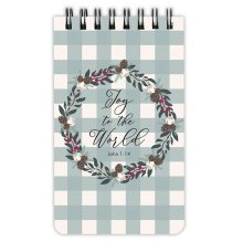 Joy to the World Spiral Notepad