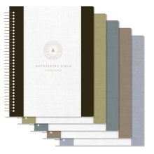 CSB Spiral-Bound Notetaking Bible, Optimal Type, 5 Volumes