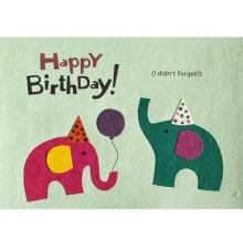 Birthday Elephants