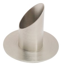 Nickel Plated Candle Holder D 3.5 cm