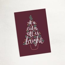 All Is Calm - Christmas Mini Cards