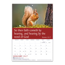 English Words of Life Calendar 2027