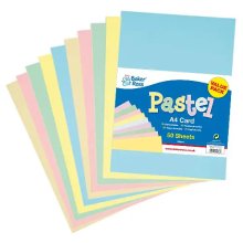 A4 Pastel Card Pack (Pack of 50)