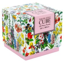 100 Pc Cube Jigsaw - Vintage Flowers