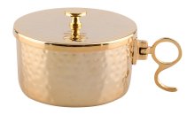 Gold Plated Ciborium D 10 cm H 5.5 cm
