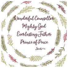 Wonderful Counsellor Christmas Cards (pack of 10)