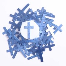 Amazing Grace Blue Pocket Cross - Pack of 200