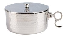 Nickel Plated Stackable Ciborium D 13 cm H 6,5 cm