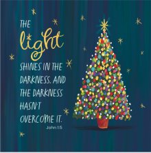 10 Christmas Tree Christian Christmas Cards