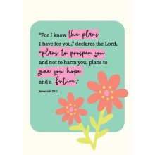 For I Know Postcard - Pack Of 12