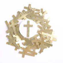 Blank Gold Pocket Cross - Pack of 1000