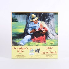Grandpa's Bible Jigsaw Puzzle - 500 Pieces