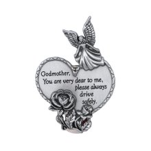 Godmother Heart Visor Clip - Pack of 4